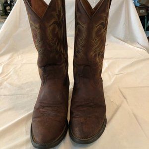 Justin Men's Cowboy Boots Size 10 1/2